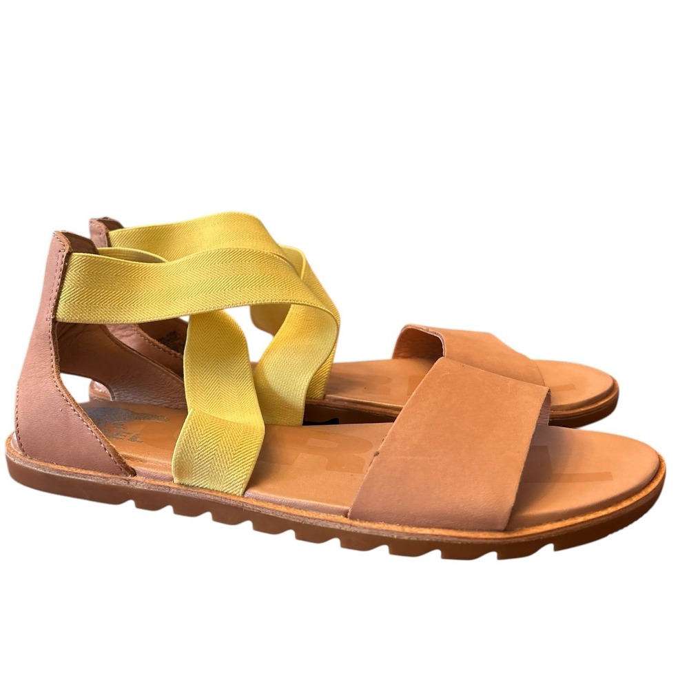 SOREL Women's Ella II Sandal Women's Size 8 in "Sunnyside" Slip On Kinetic Shoes